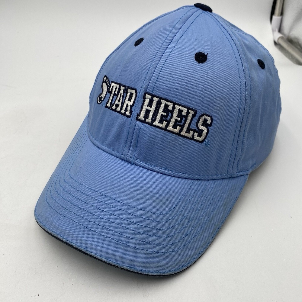 North Carolina Tar Heels Hat‎ Strapback Adjusting Blue Cleaned Captivating
